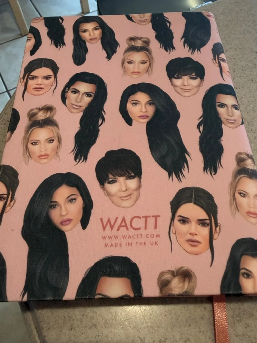Kardashian's Barely Keeping Up Pink Weekly Journal
